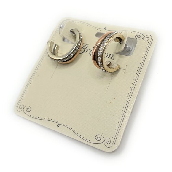 Brighton Neptune Rings Hoop Earrings JA 0512 - Picture 2 of 2